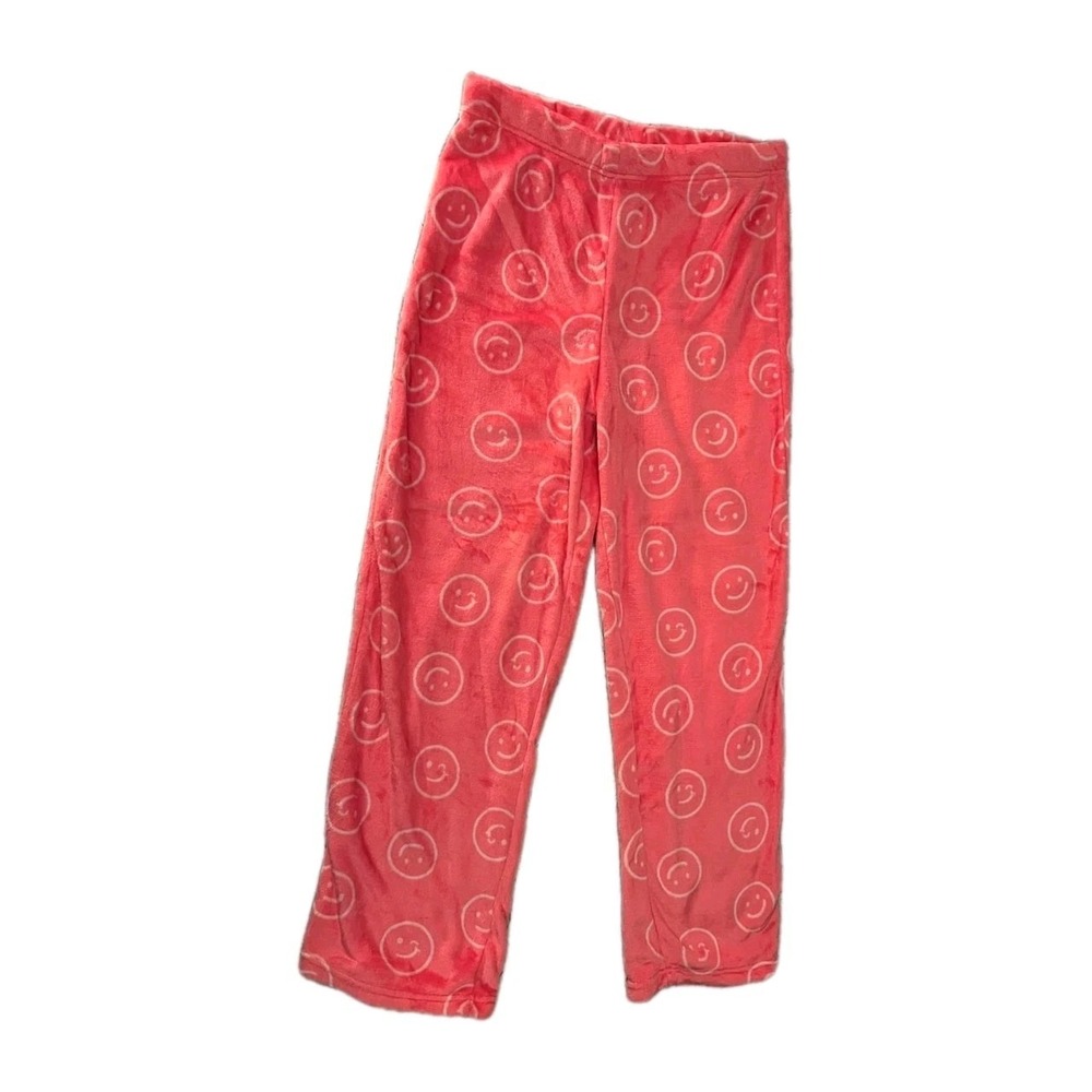Bobbie Brooks Women's XL Sleep Pants Smiley PINK #1111